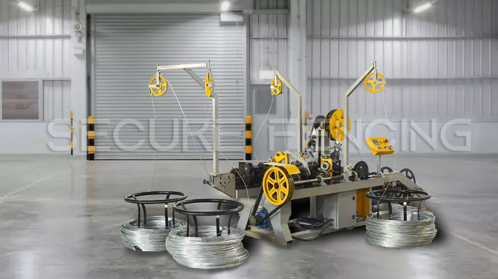 Barbed wire machine discount